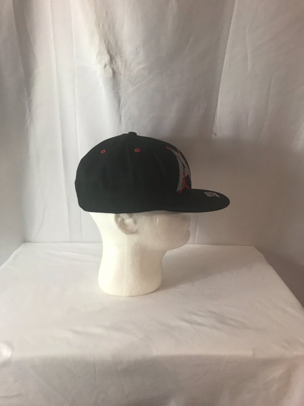 Jordan Flat Bill Size 7 5/8 #23 AIR Activewear Athletic Sport Cut Hat/Cap - Picture 3 of 7